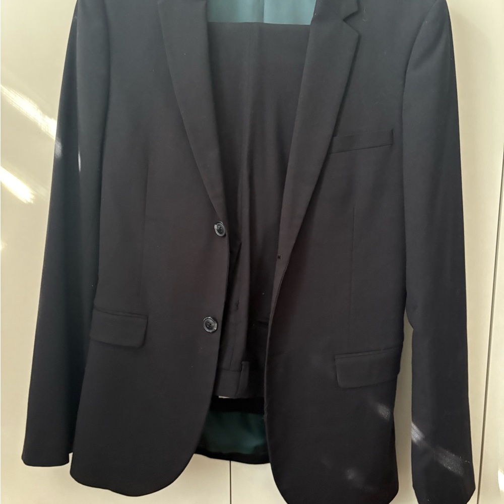Topman Elegant Black Men's Suit